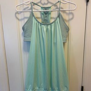 Lululemon mint green tank